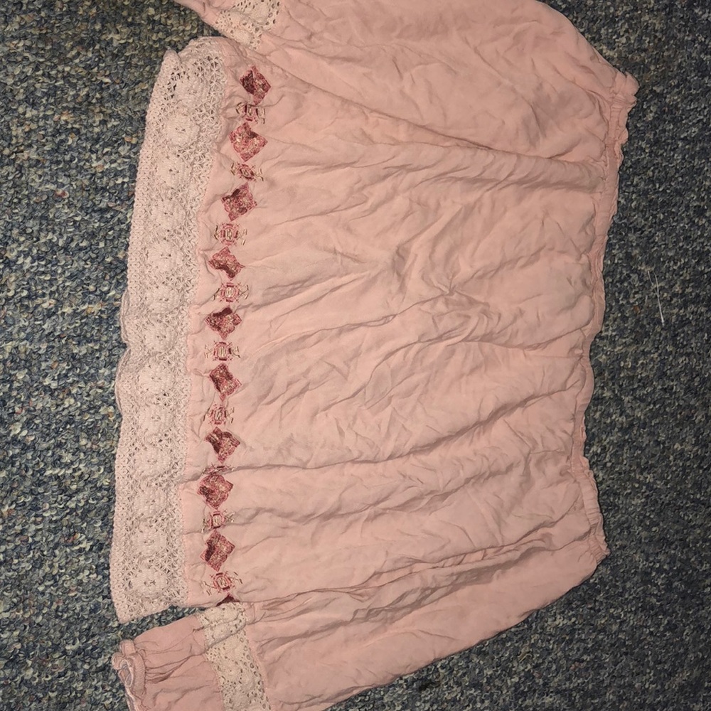 Off the shoulder shirt